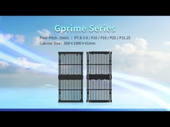 Gmesh 8500nits Helderheid Buiten P10 P15.6 Flexible Building Window Curtain LED Mesh Screen