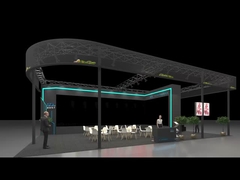 Buiten 3D-schermeffect met bloot oog