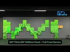 Vaste installatie P1.95mm Indoor LED Video Wall 500*1000mm 500*750mm High Definition