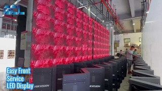 LED-scherm voor binnen: service aan de voorkant en eenvoudige installatie