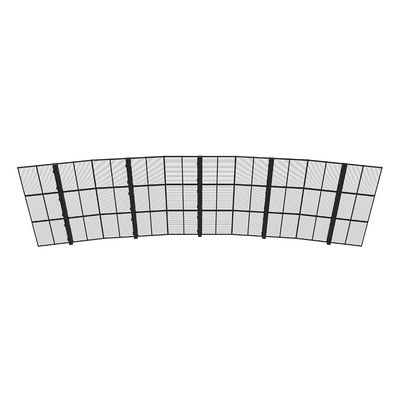 GCL 1000 mm aangepast flexibel doorzichtig LED-scherm voor eenvoudige installatie binnen