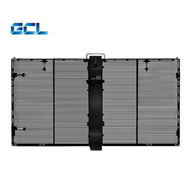 Binnen P7.8 Transparent LED Display Digitaal LED Video Mesh Aanpasbaar