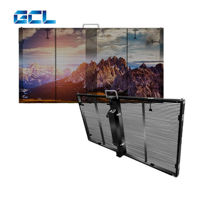 High Definition GCL P3.9 Transparent LED Display Waterdicht Gemakkelijk te installeren
