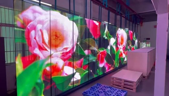 Lift GCL Indoor Ultra Thin Transparent LED Display P15.625 Transparent LED Display voor muziekvideo