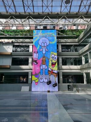 Lift GCL Indoor Ultra Thin Transparent LED Display P15.625 Transparent LED Display voor muziekvideo
