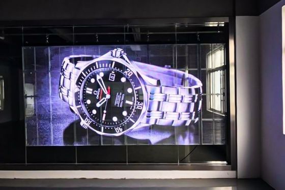 Lift GCL Indoor Ultra Thin Transparent LED Display P15.625 Transparent LED Display voor muziekvideo