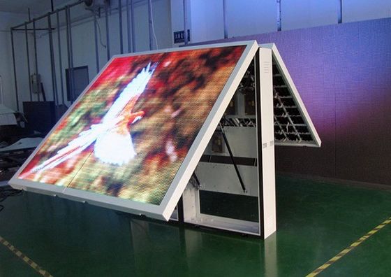 Buitenste ijzeren kast P4 P5 P6 Led-scherm voor reclame digitale billboard