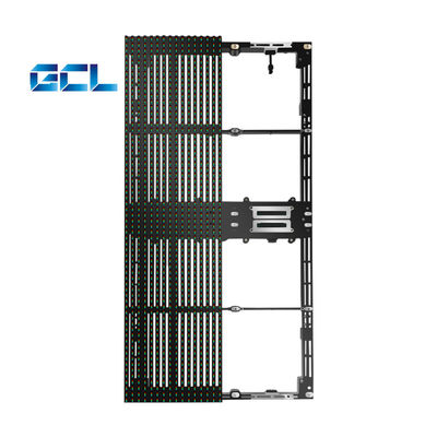 500*1000 mm Paneldimeter Buitendoorzichtig LED-display Gordijn LED Video Mesh