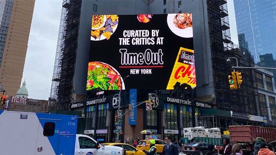 DIE-casting waterdicht P4 P5 Giant Outdoor LED Video Wall Panel Screen voor display