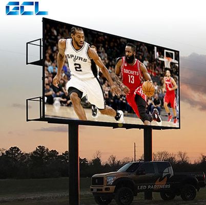 CE ROHS goedgekeurd P3 P4 P5 P6 Outdoor LED display met backservice en 960*960mm paneel