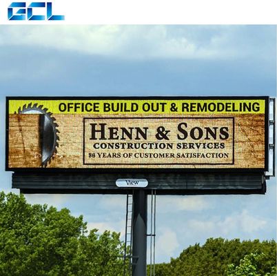 CE ROHS goedgekeurd P3 P4 P5 P6 Outdoor LED display met backservice en 960*960mm paneel