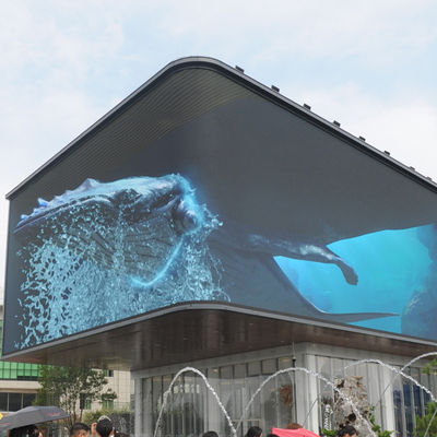 Reclame GCL HD Naakt oog 3D Outdoor LED Scherm P2.5 P2.97 P3.91mm LED Scherm
