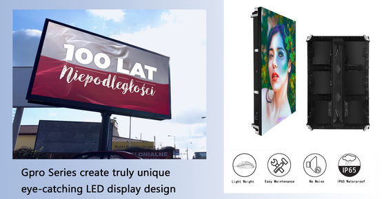 IP65 waterdicht digitaal signage buitenscherm met een hoog helderheids- en energiebesparend ontwerp