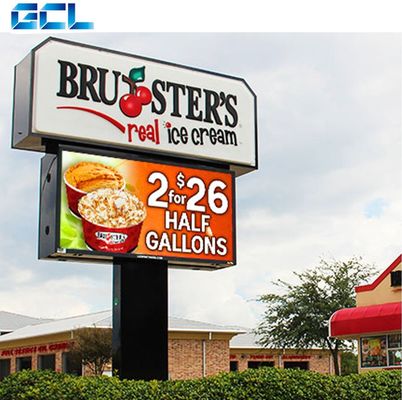 320mm Grootte Buiten DIP346 LED Reclame Scherm Voor Hoge Helderheid Video Muur