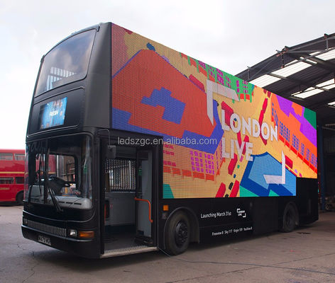 GCL Customized Outdoor Mobile Advertising Truck Van Trailer P6 6500nits Helderheid