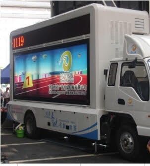 GCL Customized Outdoor Mobile Advertising Truck Van Trailer P6 6500nits Helderheid