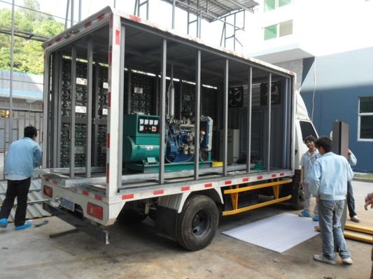 GCL Customized Outdoor Mobile Advertising Truck Van Trailer P6 6500nits Helderheid