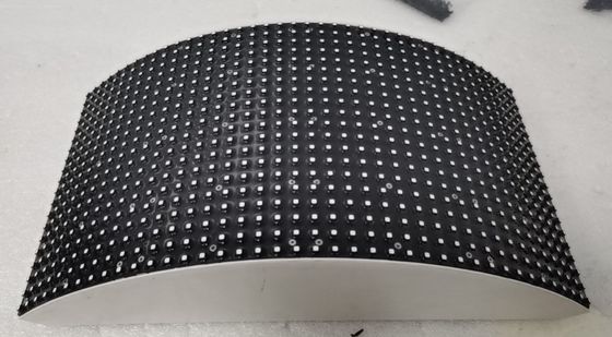 Gekrompen, flexibel, rond, buiten, vast gelegd LED-scherm P 4/P5.7
