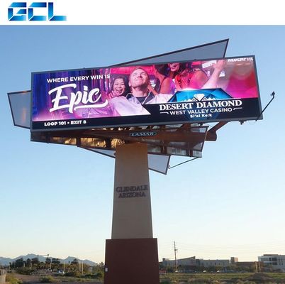 GCL P10 Full Color LED Digital Signage Display Mesh LED Display met breed zicht