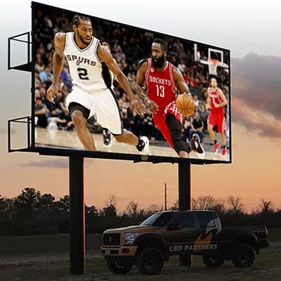 GCL P10 Full Color LED Digital Signage Display Mesh LED Display met breed zicht