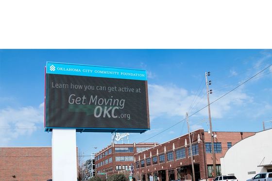 High Performance P10 Outdoor Digital Advertising Board voor commercieel gebruik