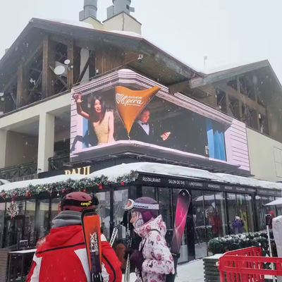 Grote grootte LED digitale signage display DIP LED-scherm voor outdoor reclame poster