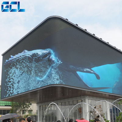 Hoge helderheid Buiten LED-scherm GA-serie DIP346 LED-type 6000-10000nits Perfect voor buiten reclameschermen