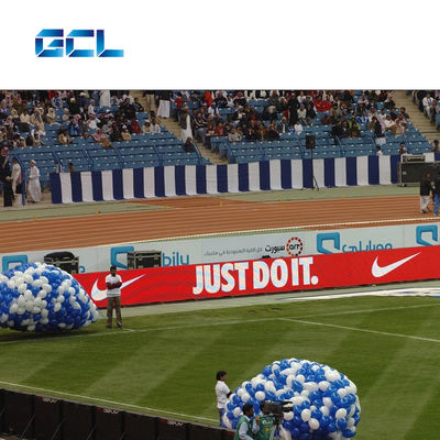 Waterdicht voetbal-LED-beeldscherm Stadion advertentie-LED-scherm IP65