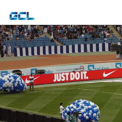Giant Stadium Perimeter LED Screen Waterdicht Outdoor LED Display Board Voor Full Color Video