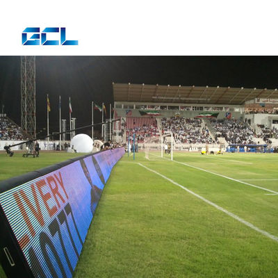 Stalen kast P10 Stadion omtrek LED-scherm E Sportscherm voor groot voetbalstadion