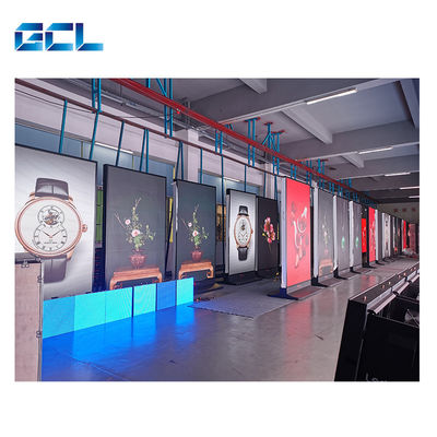4G Wifi Control P3 LED Poster Display Floor Standing Advertising Billboard