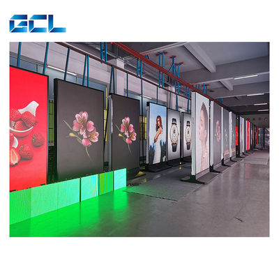 4G Wifi Control P3 LED Poster Display Floor Standing Advertising Billboard