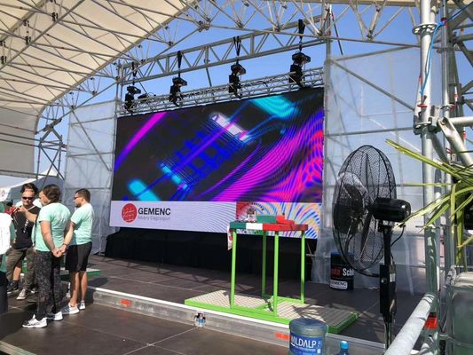 P2.6 P 2.976 P3.91mm Outdoor Full Front Service met hoekbeschermers LED Display Screen Event Huur Billboard
