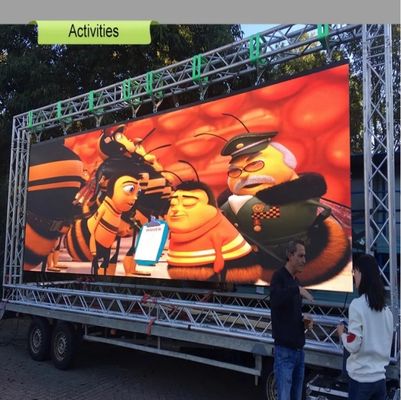Gmars-P Verhuur Flexible LED Display Stage Show Waterdicht IP65 LED Panel Screen Met Stand Truss Structurel