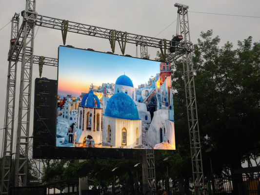 P2.6 P 2.976 P3.91mm Outdoor Full Front Service met hoekbeschermers LED Display Screen Event Huur Billboard