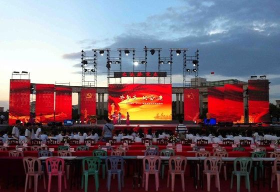 P2.6 P 2.976 P3.91mm Outdoor Full Front Service met hoekbeschermers LED Display Screen Event Huur Billboard