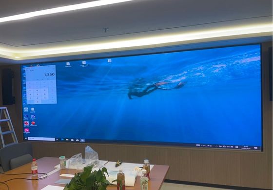 P0.9 P1.25 P1.875 mm Indoor Narrow Pixel Pitch LED Display Voor schoolklas