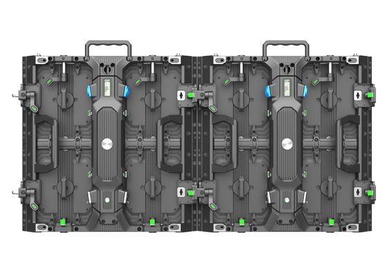 Commerciële LED-videomuur P3.91 met volledig gekleurd LED-display voor buiten