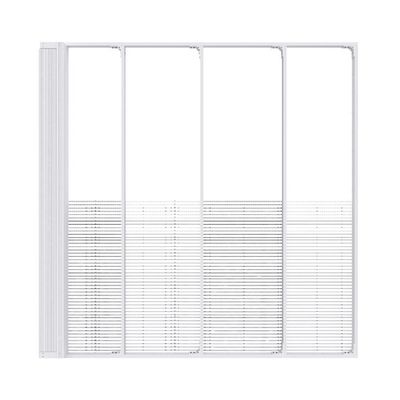 Professionele buitenglas P3.9 Transparent LED-scherm voor reclame