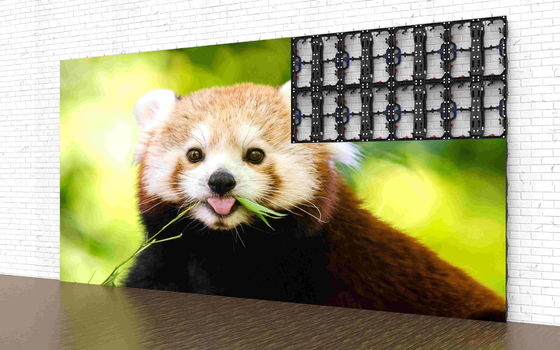 1200nits Hoge helderheid LED Video Wall Flexible Screen P1.95 Indoor Gebruik Ggalaxy Series
