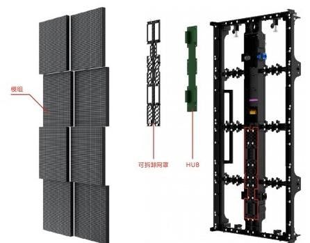 Private Custom Gstar-II P1.95 mm 7680Hz High Refresh RateHD Display Screen voor vaste installatie binnen