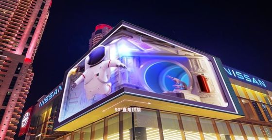 Hoogprecisie Transparent LED Display BoardP10.4mm P15.6 25mm voor reclamepublicatie