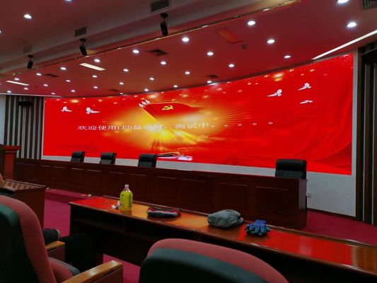 P0.9 P1.25 P1.875 mm Indoor Narrow Pixel Pitch LED Display Voor schoolklas
