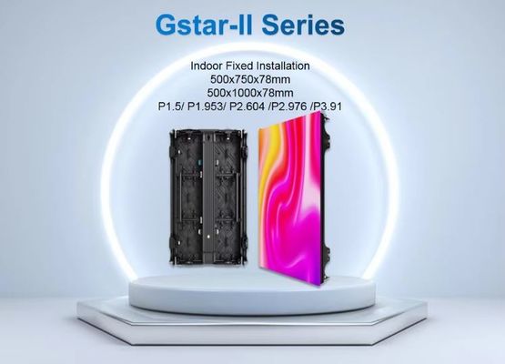 Ultra Slim Indoor Fixed LED Video Wall met Front Maintenance Service 500*750mm 500*1000mm LED Panel