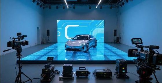 Gmars-P Refresh 7680Hz Display Scherm Met Boogvergrendeling Voor Binnen- en Buitenverhuur, Geschikt voor het Assembleren van Cirkelvormige Bogen