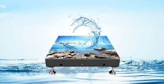 P1.25mm P1.52625mm GOB paneel antislip en slijtvast vloerdisplay met een draagvermogen van 1,5 ton