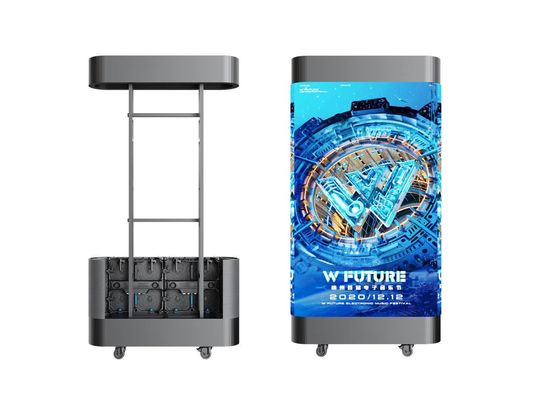 Nieuwste LED-scherm voor buitenverhuur P1.5625 P1.953 P2.6 mm 7680 Hz paneel gebogen scherm voor podiumshows, evenementen en buitenreclame