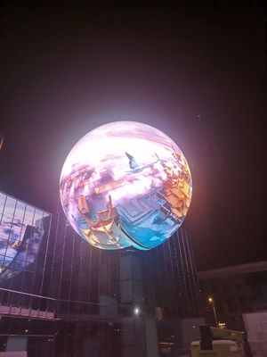 P4 Outdoor LED Bolvormig Scherm: Unieke Integratie van Display-effect en Structurele Technologie om een Verbluffende Ervaring vanuit Alle Hoeken te Creëren!