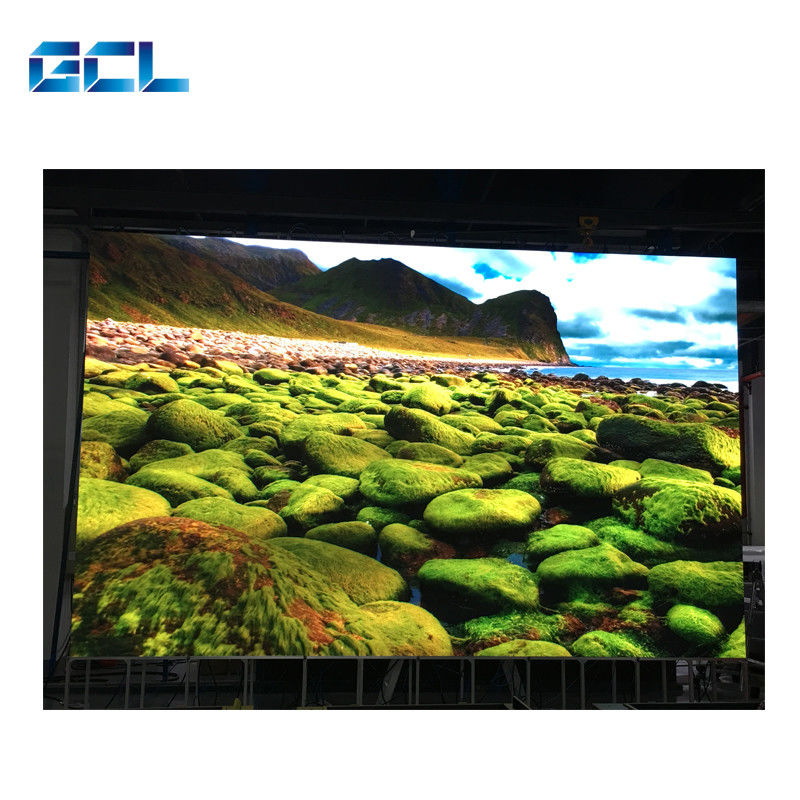 600*337.5mm HD Indoor Fixed LED Display Die Casting Aluminium Narrow Pixel Pitch LED Display