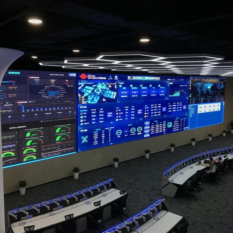 3840Hz-resolutie Indoor Fixed LED Display Gspark High Definition voor commerciële reclame